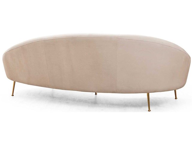 Eses 3-zitsbank | beukenhout / spaanplaat | beige - afbeelding 4 van  4