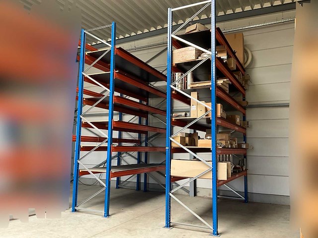 Esnova palletstelling 4,9m hoog - 2 delen met 6 leggers - afbeelding 1 van  4