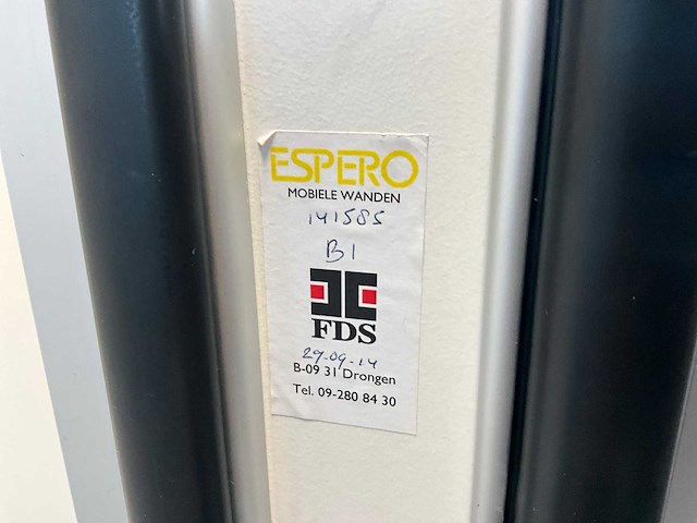 Espero mobiele wanden scheidingswand - afbeelding 6 van  9