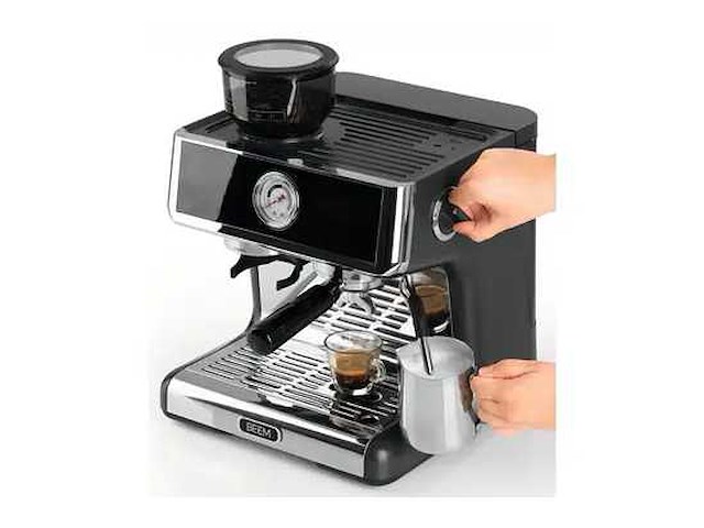 Espresso-grind-expert espressomachine met portafilter en molen - 15 bar - afbeelding 4 van  6