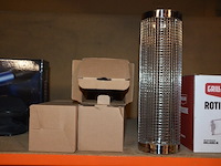 Espresso koffiemachine rombouts xpress oh, spit grill grillguru, 3 vogel voederbakjes - afbeelding 4 van  11