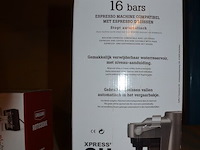 Espresso koffiemachine rombouts xpress oh, spit grill grillguru, 3 vogel voederbakjes - afbeelding 8 van  11