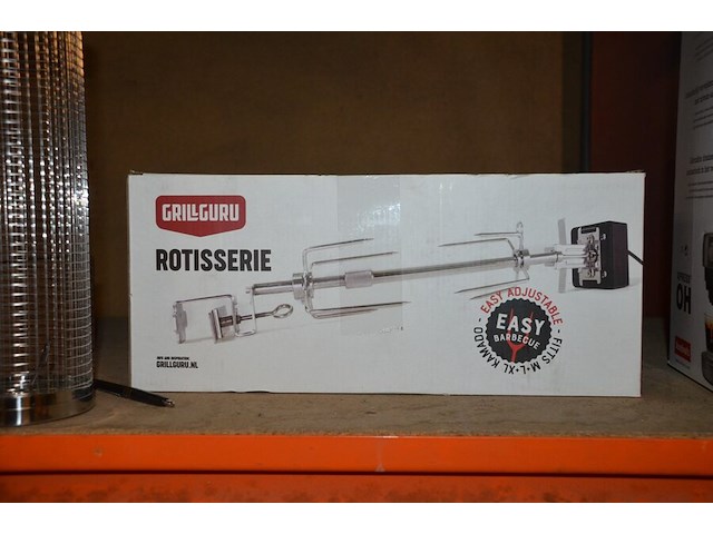 Espresso machine rombouts, rotisserie grillguru, voederkooi 3x - afbeelding 7 van  9