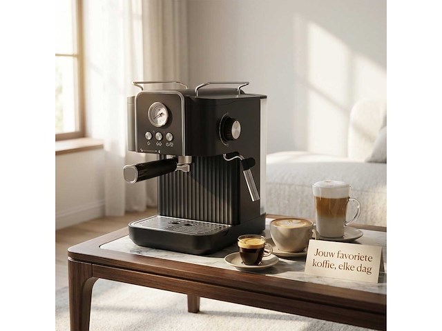 Espressomachine excalsa pistonmachine 20 bar - afbeelding 6 van  7