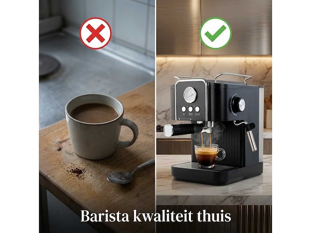 Espressomachine excalsa pistonmachine - afbeelding 6 van  7