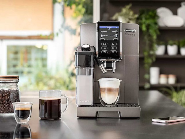 Espressomolen delonghi dinamica plus feb3795. t titanium - afbeelding 1 van  12