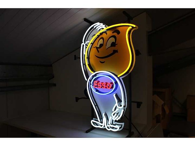 Esso - neon verlichting - afbeelding 1 van  3