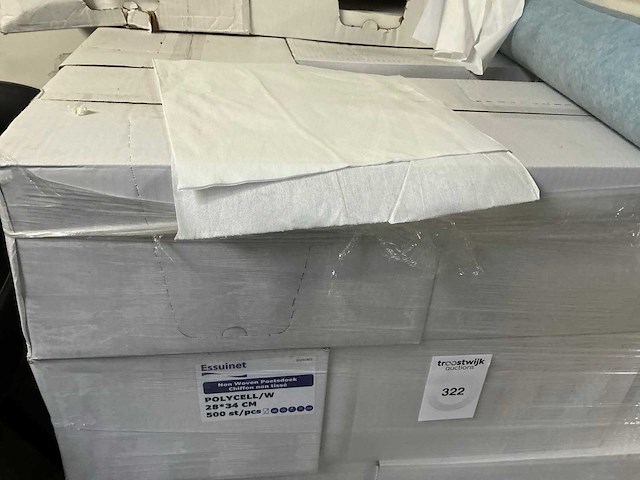 Essuinet non woven partij poetsdoeken - afbeelding 2 van  3