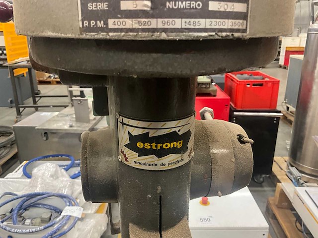 Estrong tm/12 kolomboormachine - afbeelding 9 van  9