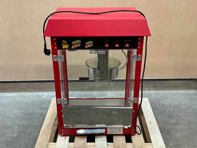 Et-pop6a-r popcornmachine - afbeelding 2 van  4