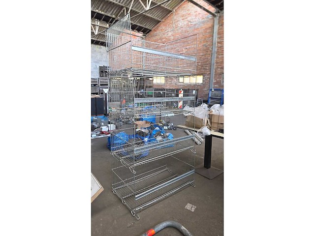 Etagère de magasin empilable (4x) - afbeelding 1 van  5