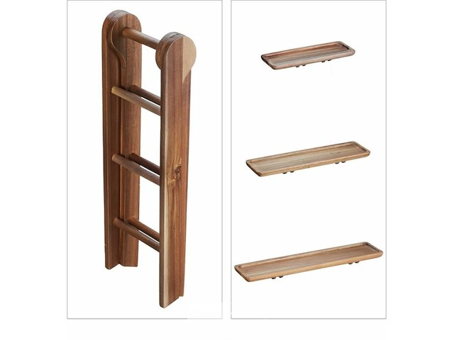 Etagère hout - afbeelding 3 van  8