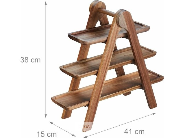 Etagère hout - afbeelding 6 van  8