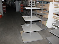 Etagere winkeldisplay verstelbaar6 stuks - afbeelding 9 van  11