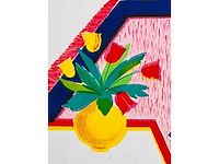 Etienne elias - interieur met lamp - kleurenzeefdruk - afbeelding 7 van  10