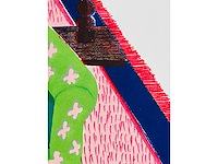 Etienne elias - interieur met lamp - kleurenzeefdruk - afbeelding 9 van  10