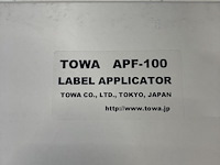 Etikettendispencer towa apf-100 voor ronde etiketten
