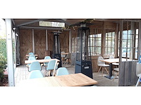 Etna - pellet terrasverwarmer - gelakt staal (6x) - afbeelding 1 van  3