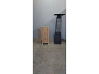 Etna - pellet terrasverwarmer - gelakt staal (8x) - afbeelding 3 van  3