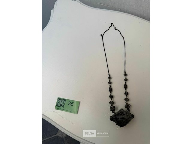 Etnisch juweel zilver - afbeelding 1 van  3