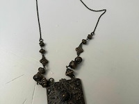 Etnisch juweel zilver - afbeelding 2 van  3