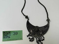 Etnisch juweel zilver - afbeelding 1 van  3