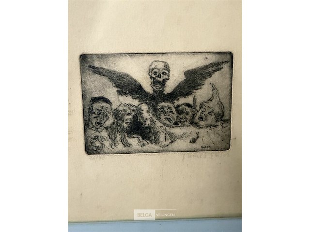 Ets-ensor - afbeelding 2 van  3