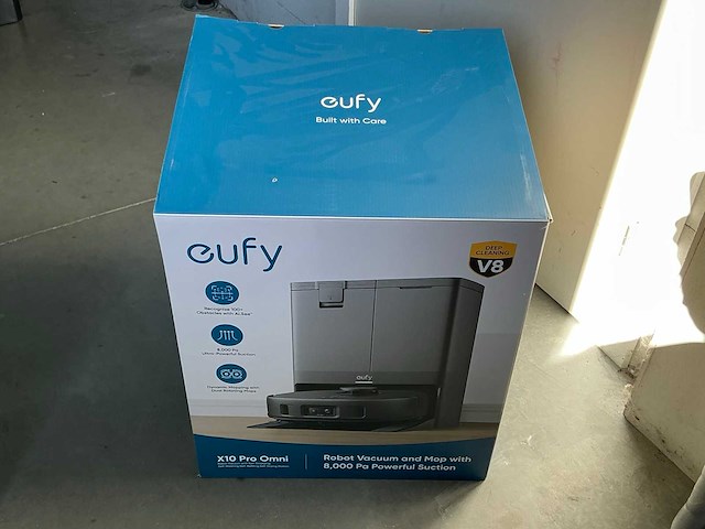 Eufy x10 pro omni robotstofzuiger - afbeelding 1 van  3