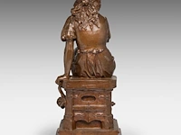 Eugène antoine aizelin (1821-1902), 'mignon', patinated bronze 76 x 28.5 cm. (29.92 x 11.22 in.) - afbeelding 6 van  10