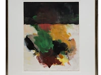 Eugene brands (1913-2002), ‘kosmische cyclus’, gouache on paper 50 x 40 cm. (19.67 x 15 3/4 in.), frame: 78.5 x 66.5 cm. (30.91 x 26.17 in.) - afbeelding 2 van  5