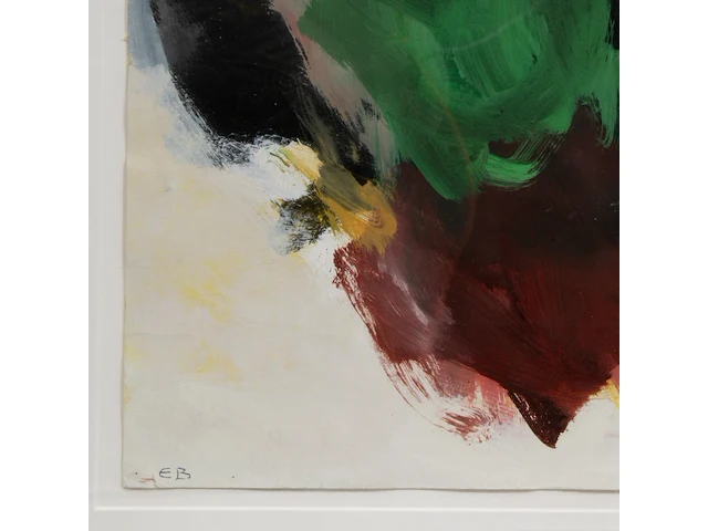 Eugene brands (1913-2002), ‘kosmische cyclus’, gouache on paper 50 x 40 cm. (19.67 x 15 3/4 in.), frame: 78.5 x 66.5 cm. (30.91 x 26.17 in.) - afbeelding 4 van  5