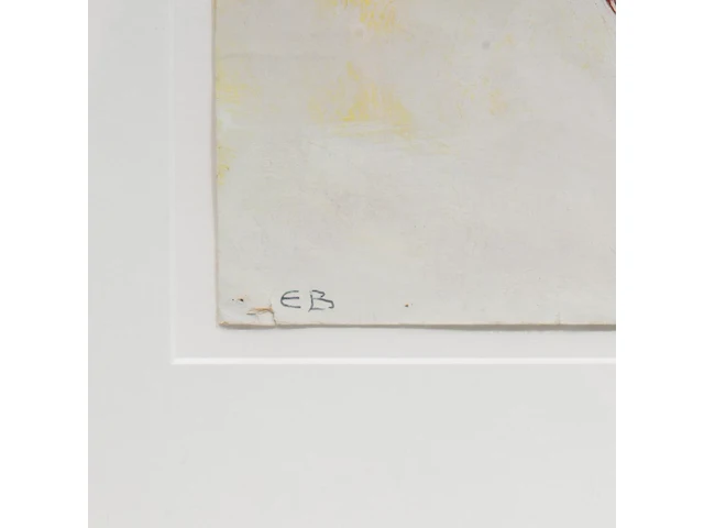 Eugene brands (1913-2002), ‘kosmische cyclus’, gouache on paper 50 x 40 cm. (19.67 x 15 3/4 in.), frame: 78.5 x 66.5 cm. (30.91 x 26.17 in.) - afbeelding 5 van  5