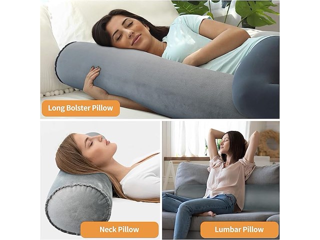 Eulant opblaasbaar zijslaapkussen (2 stuks) - afbeelding 4 van  4