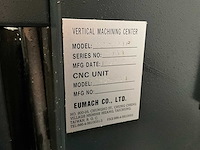 Eumach - mc800p - verticale machinecentra - afbeelding 6 van  9