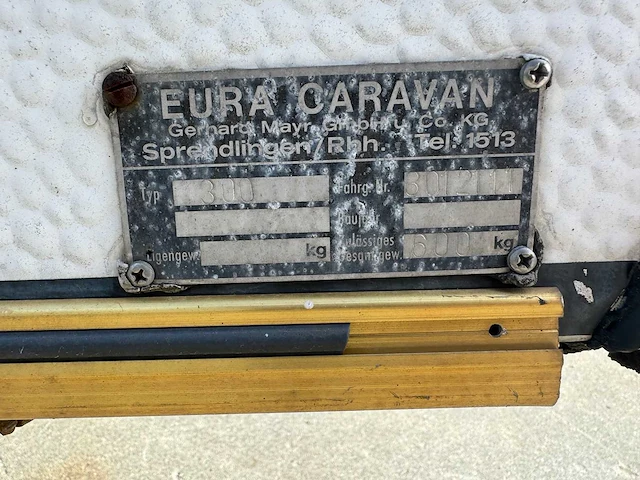 Eura mini 300 - vintage eura mini 300 caravan - afbeelding 9 van  14