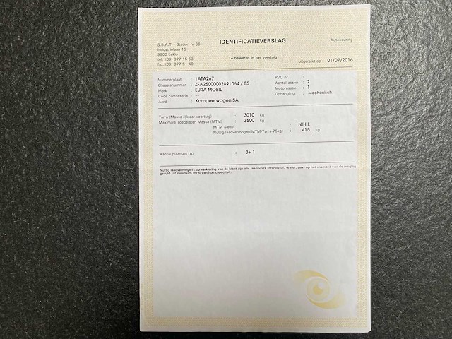 Eura mobil activa one 690 hb camper - afbeelding 22 van  29