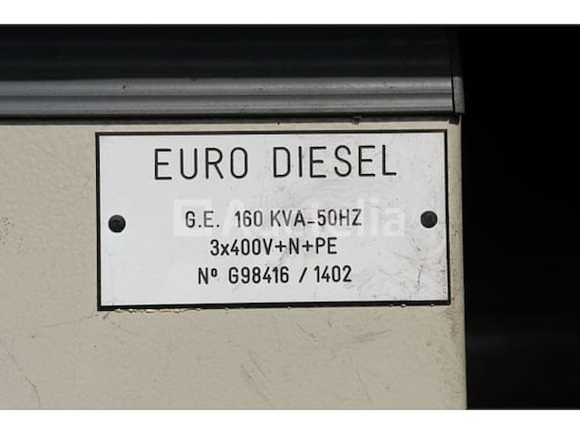 Euro diesel generatorset - afbeelding 15 van  26