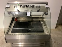 Euro grill 1 niveau warmhoudvitrine - afbeelding 2 van  4
