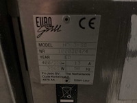 Euro grill 1 niveau warmhoudvitrine - afbeelding 3 van  4