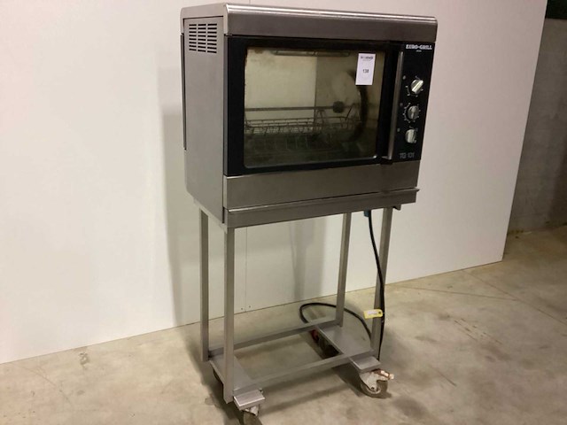 Euro-grill kippenspit tg 101 met mandjes bak- en grillapparaat - afbeelding 3 van  7