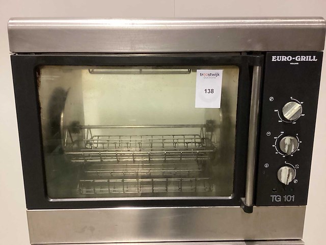 Euro-grill kippenspit tg 101 met mandjes bak- en grillapparaat - afbeelding 4 van  7