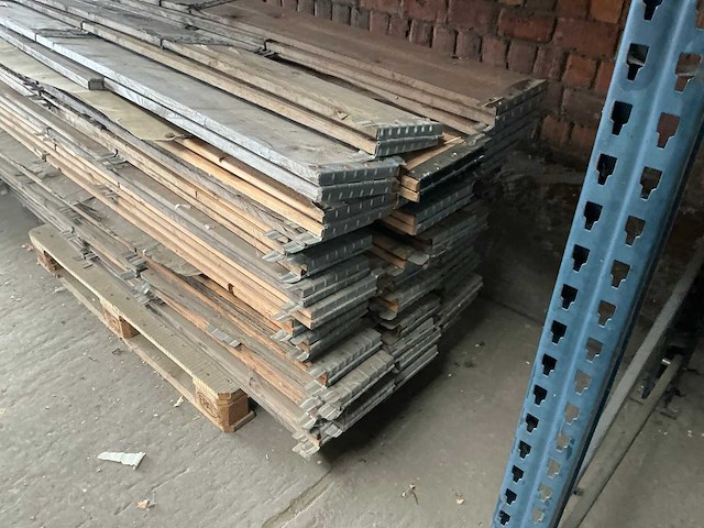 Euro pallet (25x) met opzetrand (50x) - afbeelding 4 van  5