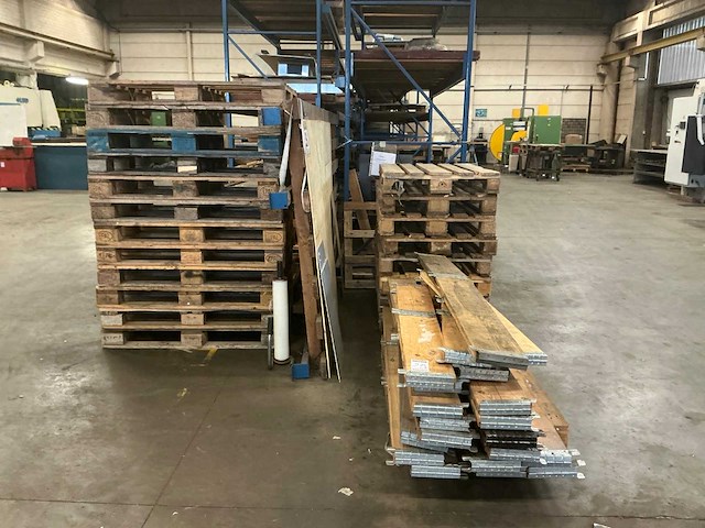 Euro-pallets (20x) - afbeelding 1 van  4