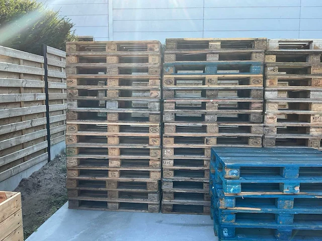 Euro pallets (70x) - afbeelding 3 van  4