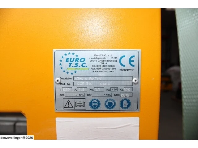 Euro t.s.c. lintzaagmachine - afbeelding 4 van  7