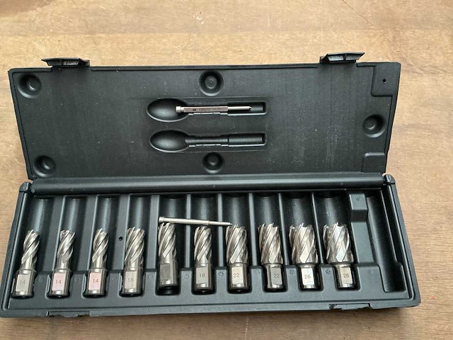 Euroboor hss/10s-m2 11 delinge kernboren set - afbeelding 1 van  2