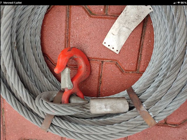 Eurocable bvba stalen kabelset (10x) - afbeelding 2 van  3