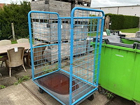 Eurocraft mobiele draadcontainer - afbeelding 1 van  2