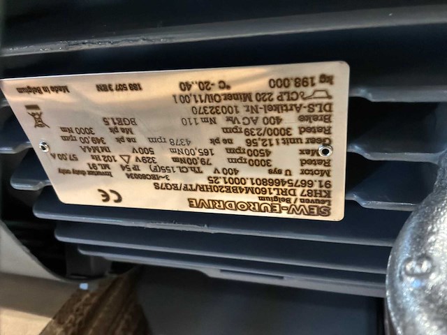 Eurodrive motor - afbeelding 4 van  4