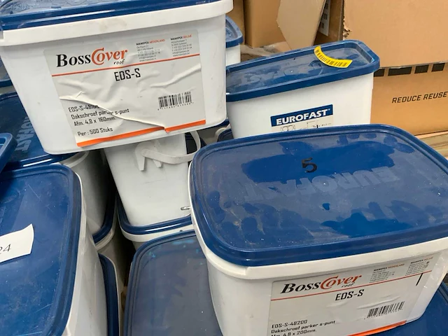 Eurofast bosscover eds-s partij dakschroeven - afbeelding 2 van  7